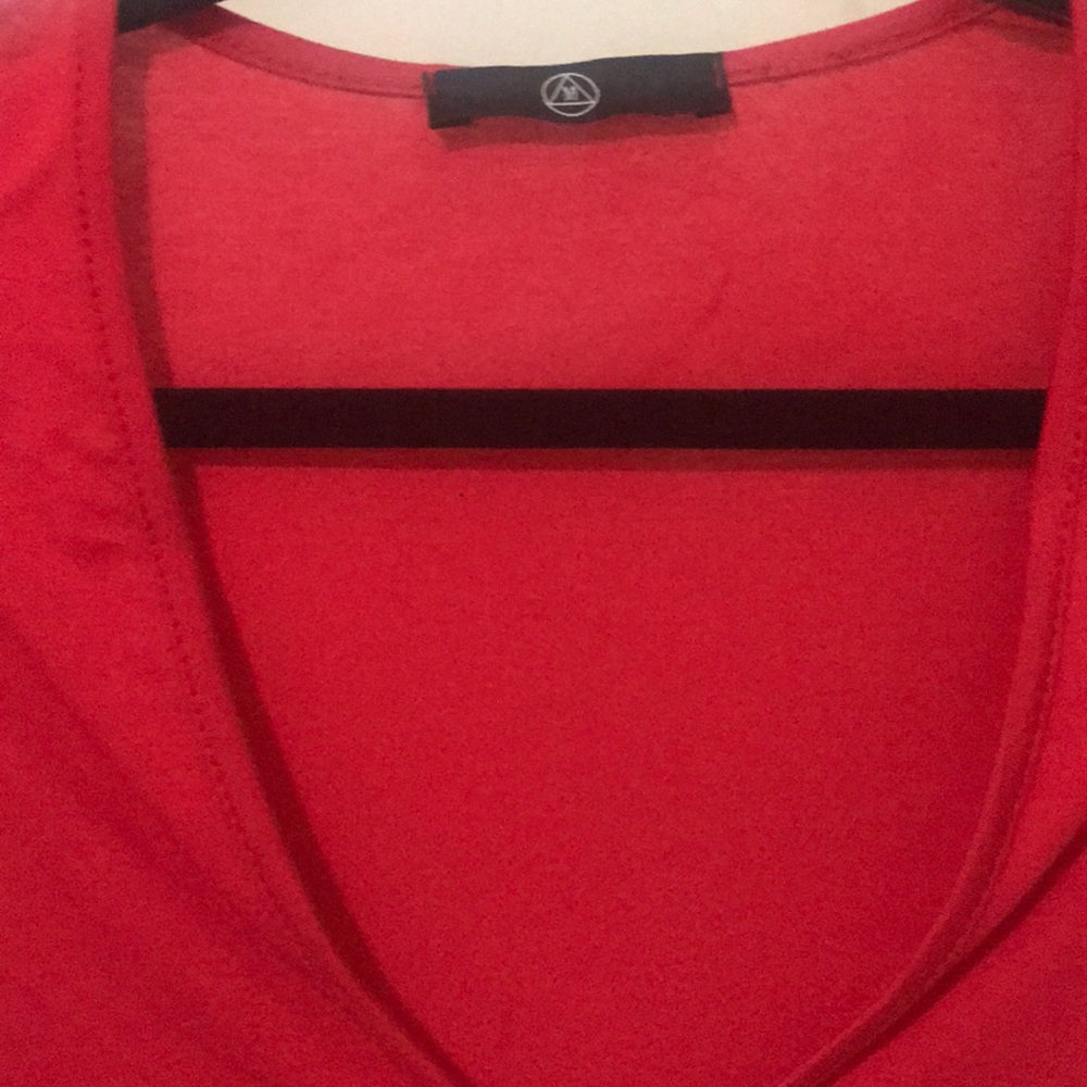 ❌S O L D ❌MISSGUIDED Red Body Suit - Picture 3 of 5